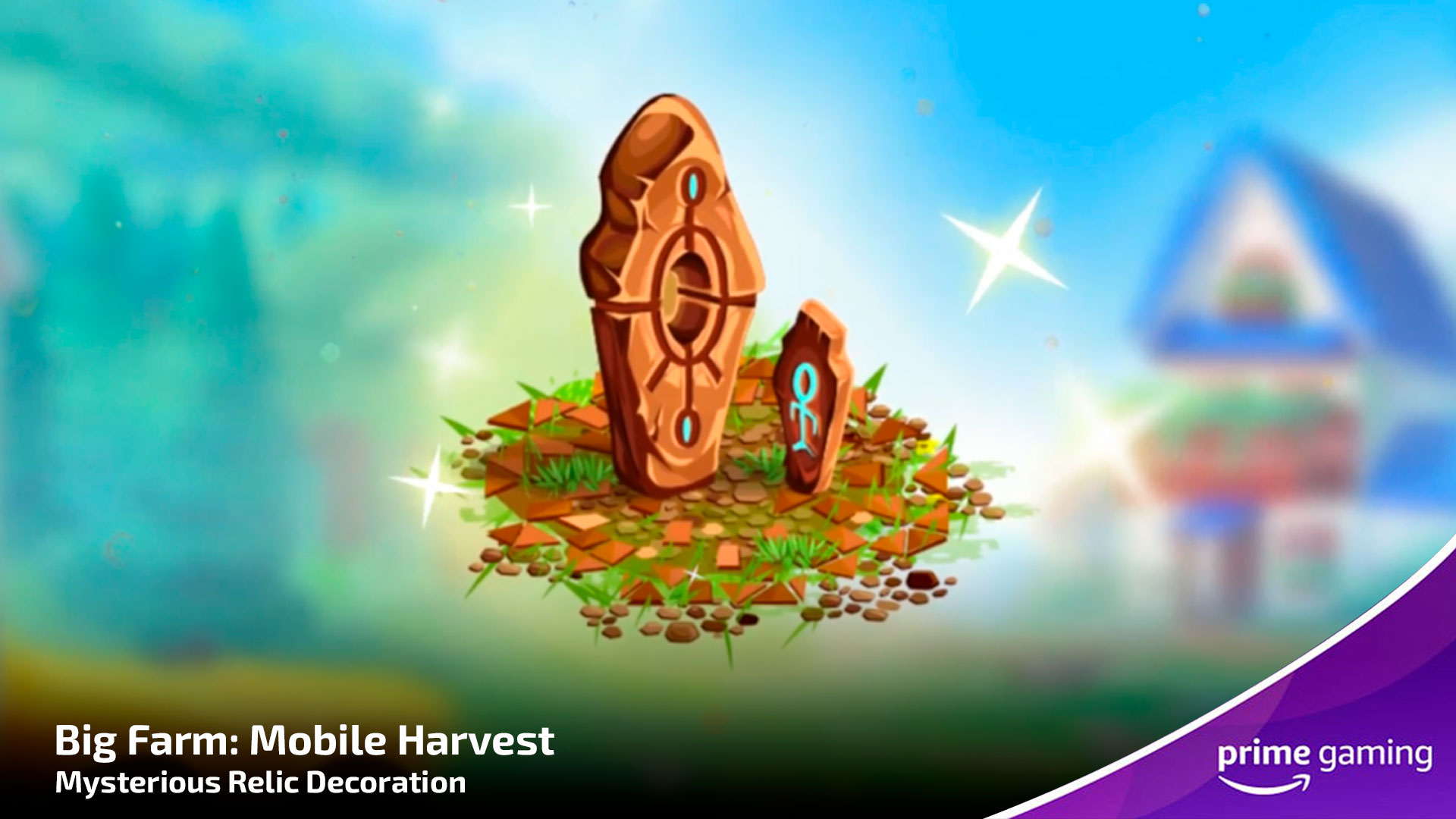 Prime Gaming: Mysterious Relic Decoration для Big Farm: Mobile Harvest