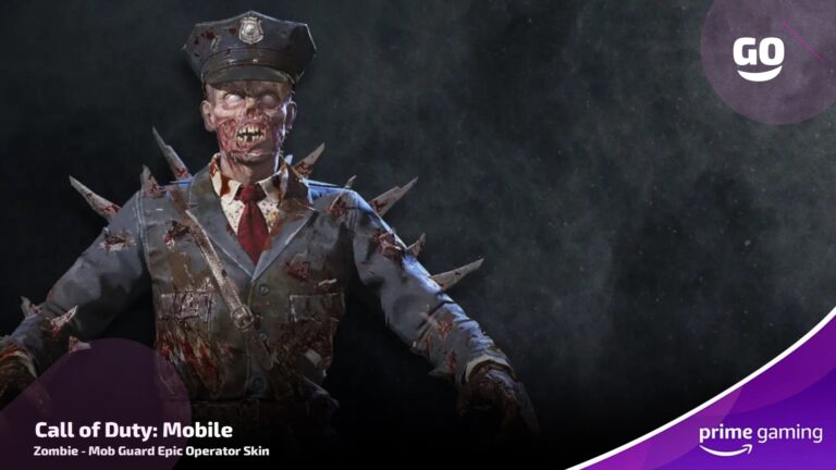 Зацени эксклюзивный облик Zombie – Mob Guard для Call of Duty: Mobile от Prime Gaming