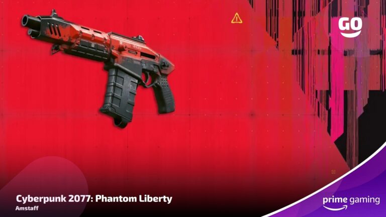 Prime Gaming Награды: Облик Amstaff для Cyberpunk 2077: Phantom Liberty