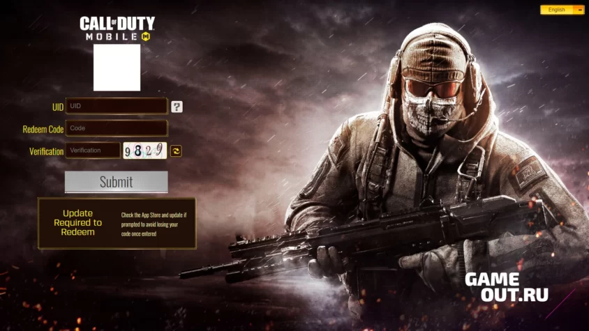 Переход на официальный сайт Cod Mobile