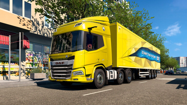 DAF XD Прибывает в Euro Truck Simulator 2: Революция в Мире Виртуальных Грузоперевозок!