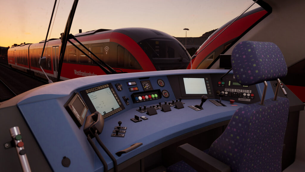 Скриншот нового DLC Maintalbahn для Train Sim World 4