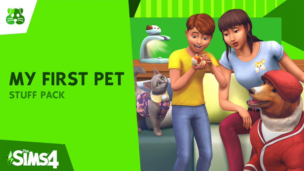Расширение The Sims 4 My First Pet Stuff с милыми питомцами и уникальной мебелью
