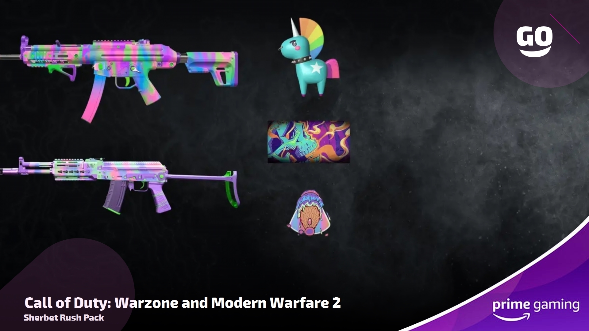 Prime Gaming: Особые игровые бонусы Sherbet Rush Pack для Call of Duty: Warzone и Modern Warfare 2