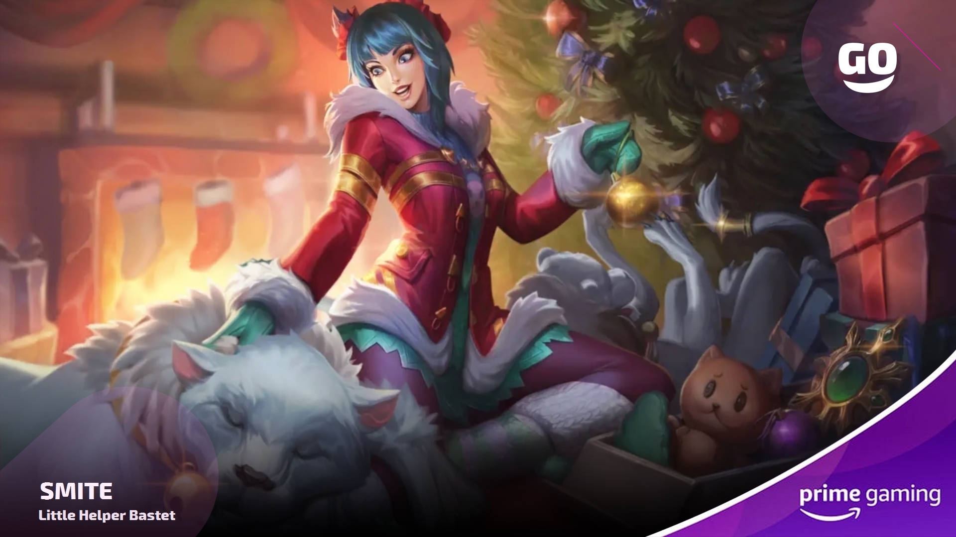 Prime Gaming раздает Little Helper Bastet для SMITE