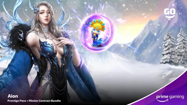 Prime Gaming раздает Prestige Pass + Minion Contract Bundle для Aion