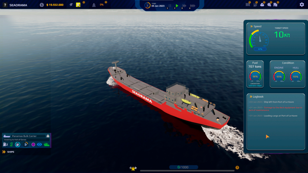 Обложка SeaOrama: World of Shipping в акции Prime Gaming