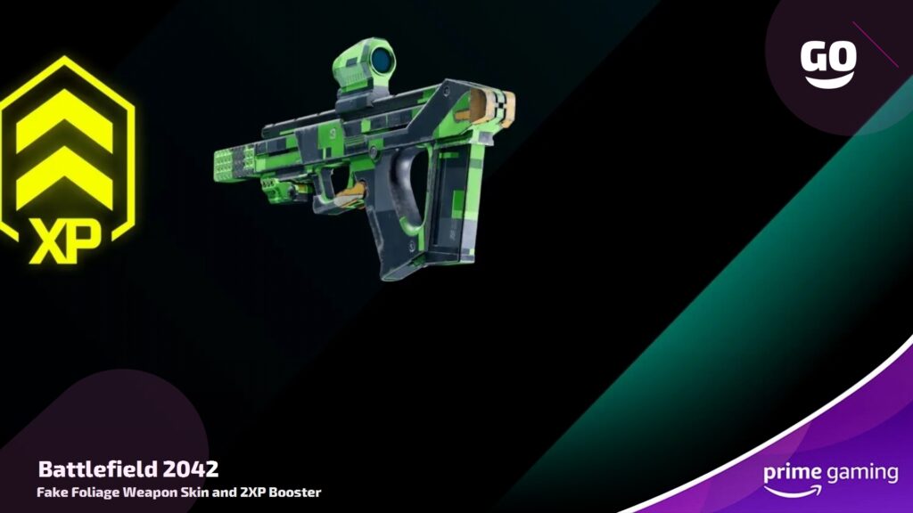 Fake Foliage Weapon Skin and 2XP Booster