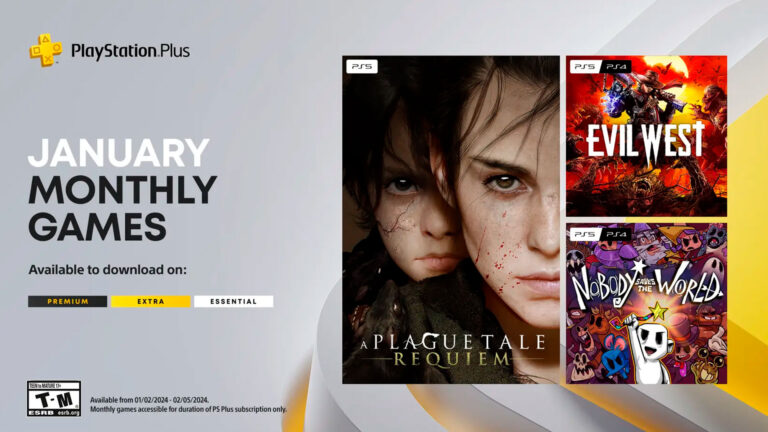 PlayStation Plus дарит три увлекательные игры в январе 2024: A Plague Tale: Requiem и другие