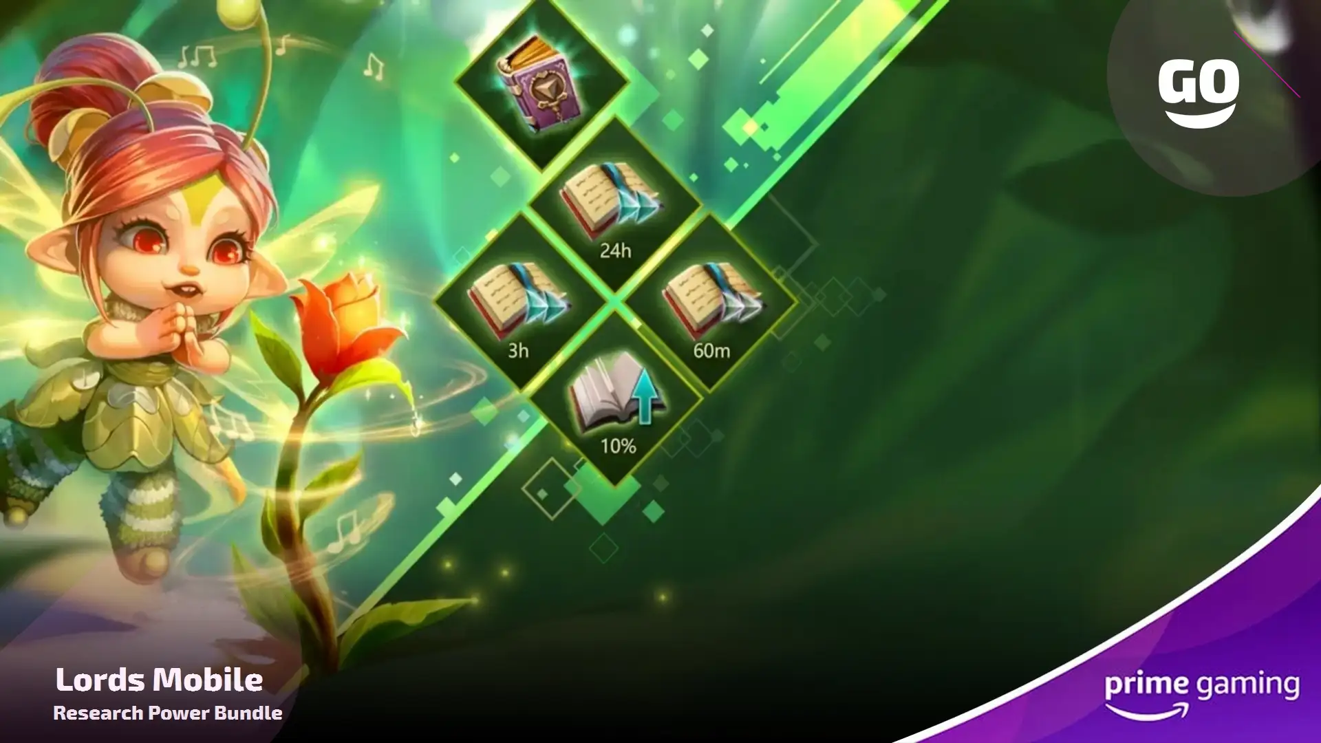 Prime Gaming раздает Research Power Bundle для Lords Mobile
