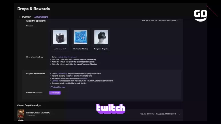 Событие Twitch Drops: «Забери свет софитов!» для игры THE FINALS