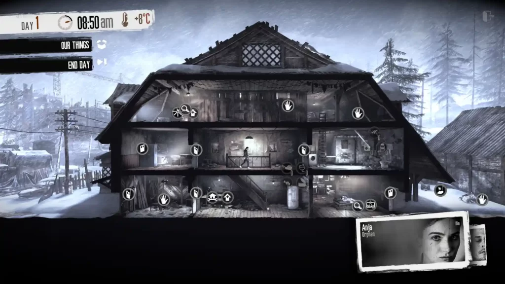 Скриншот игрового процесса This War of Mine