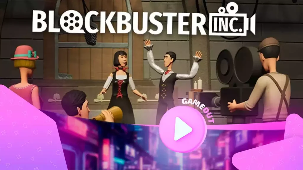 Обложка Blockbuster Inc. с логотипом игры