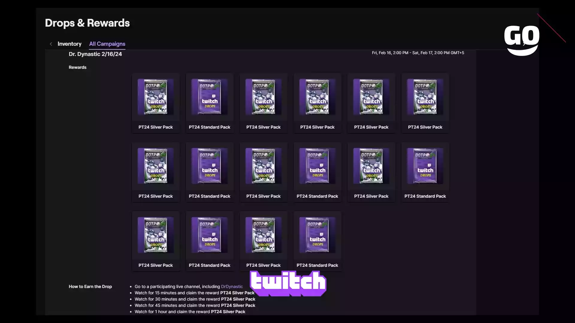 Подарки от Twitch Drops: Dr. Dynastic для Out of the Park Baseball 24
