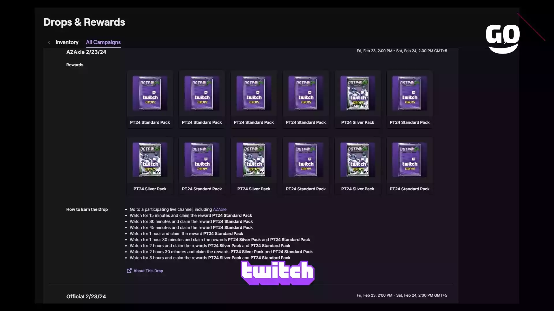 Twitch Drops предлагает подарки AZAxle для Out of the Park Baseball 24