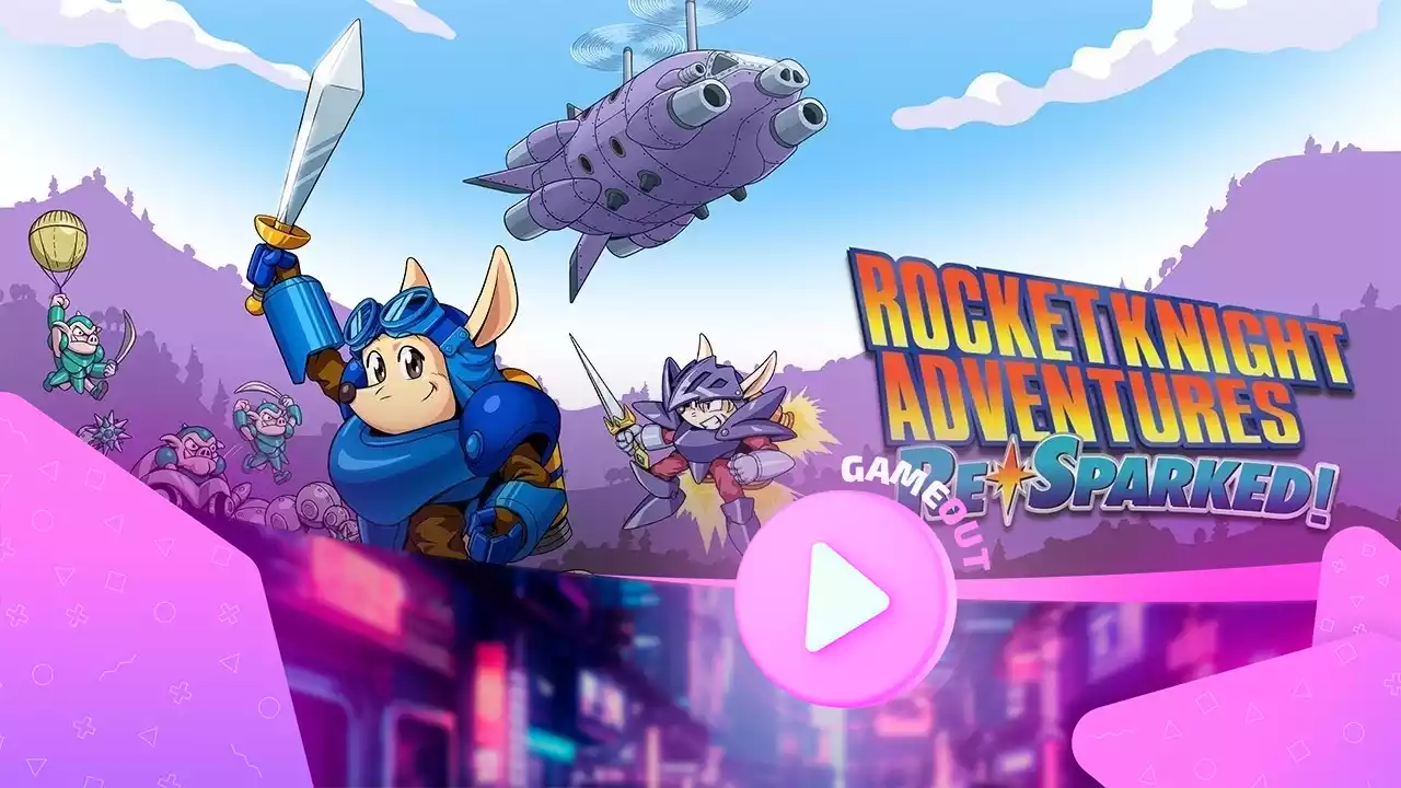 Обложка Rocket Knight Adventures: Re-Sparked Collection