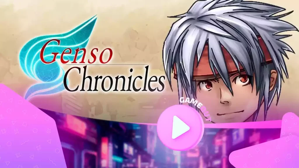 Обложка Genso Chronicles с главными героями