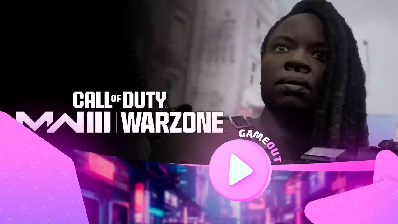 Мишонн с катаной в Call of Duty: Warzone и Modern Warfare 3