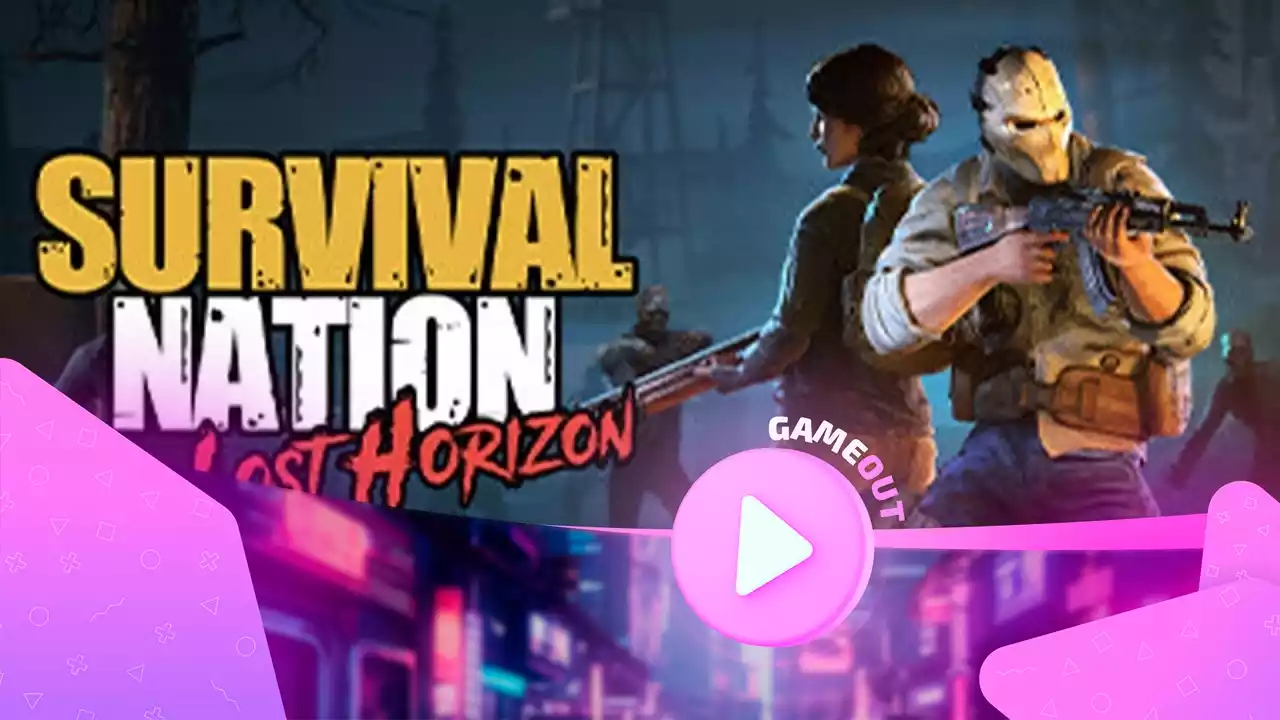 Обложка игры Survival Nation: Lost Horizon с изображением зомби-апокалипсиса