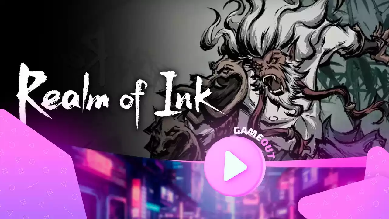 Концепт-арт Realm of Ink с главной героиней