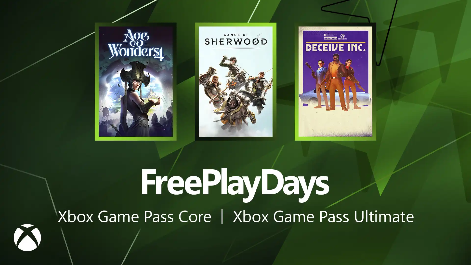 Бесплатные выходные на Xbox с Age of Wonders 4, Gangs of Sherwood и Deceive Inc.