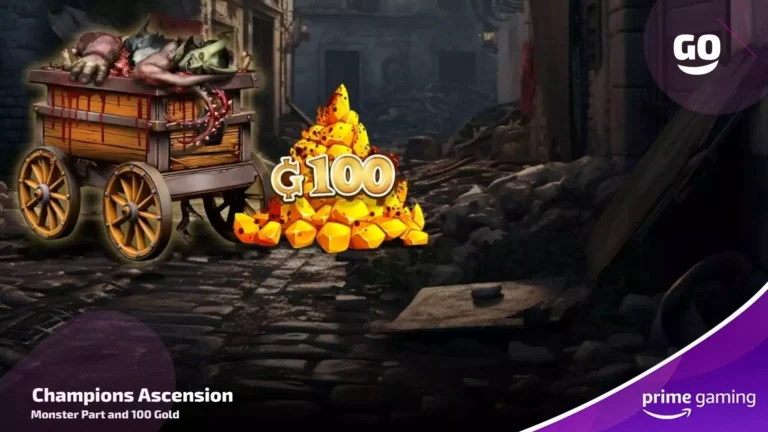 Эксклюзив Prime Gaming: подарки Monster Part и 100 золотых в Champions Ascension