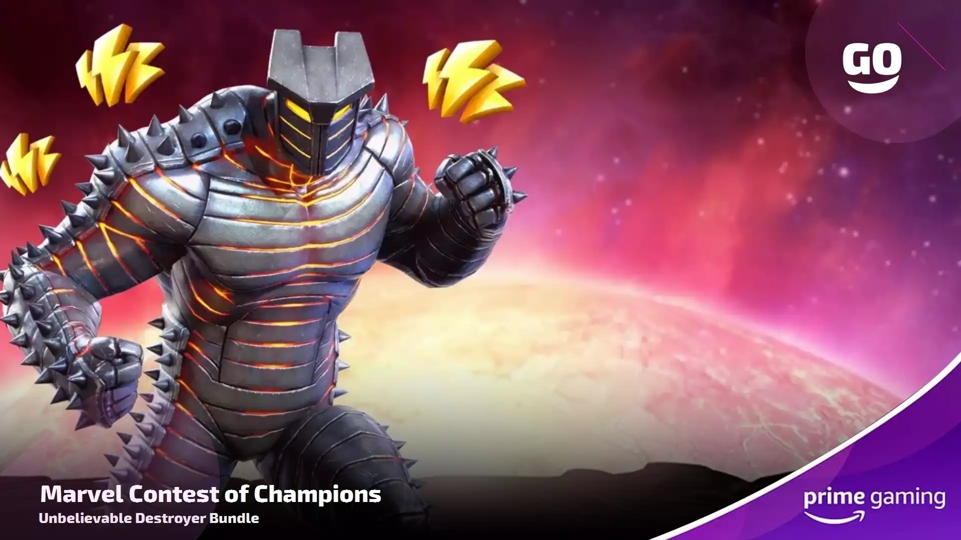 Получи невероятный комплект Unbelievable Destroyer в Marvel Contest of Champions с Prime Gaming