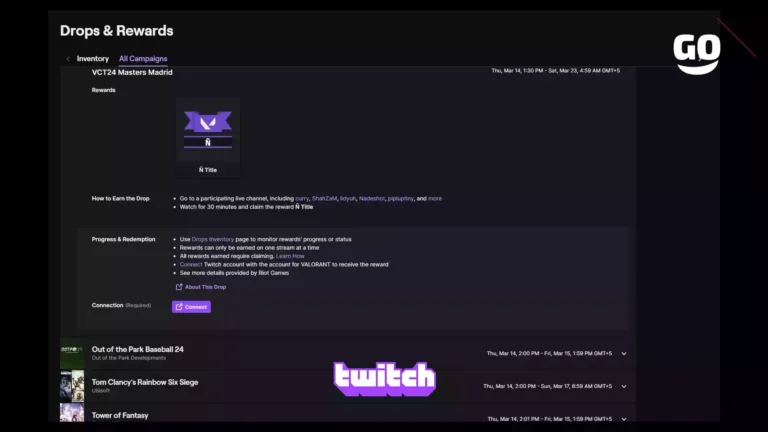 Twitch Drops: Получи Бонусы VCT24 Masters Madrid для VALORANT