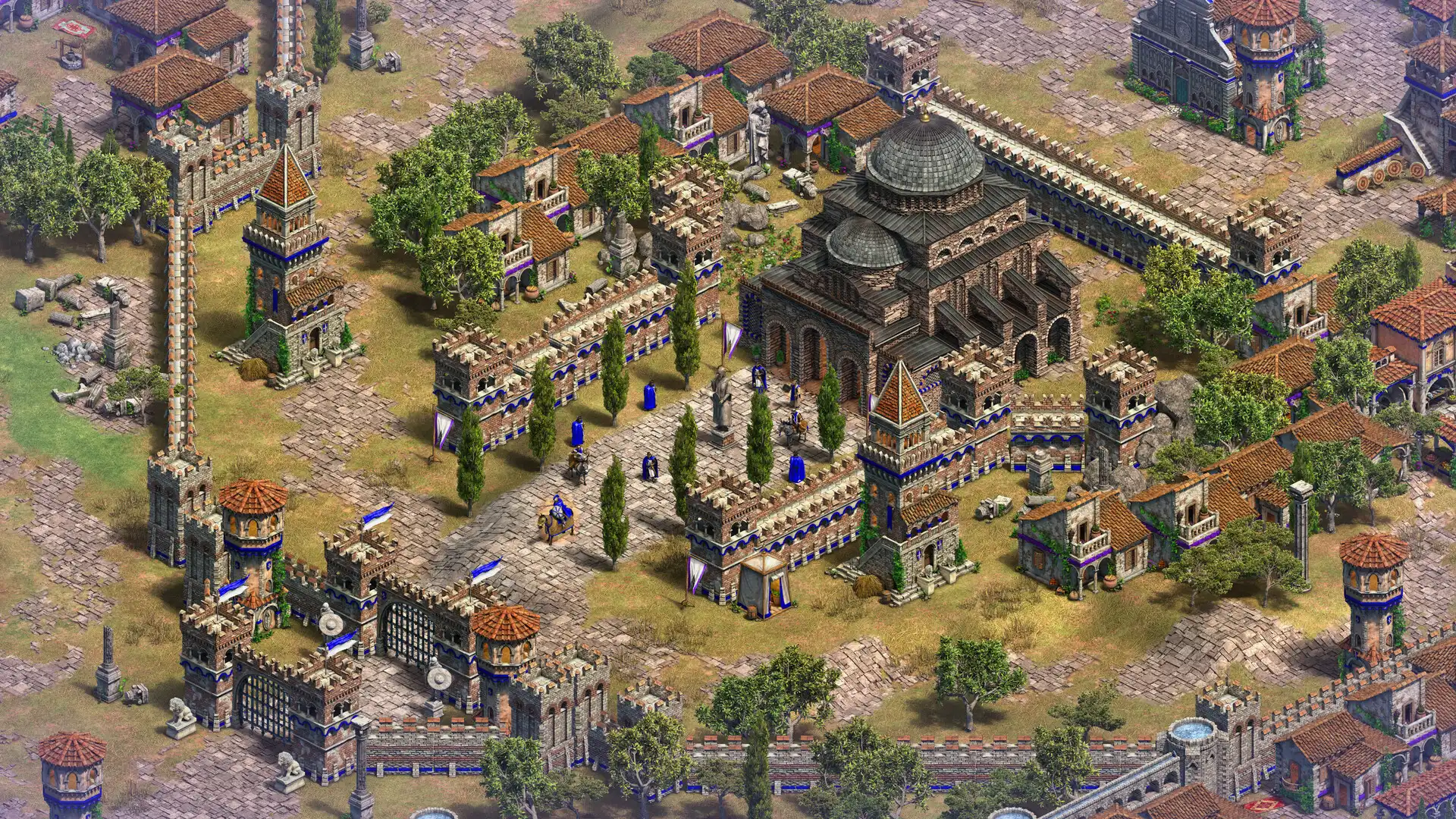 Визуализация дополнения "Владыки и Побежденные" для Age of Empires II.