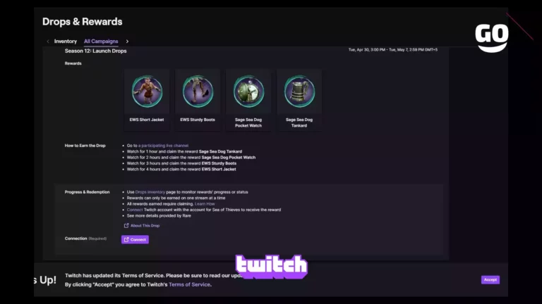 Получи Эксклюзивные Подарки От Twitch В Sea Of Thieves