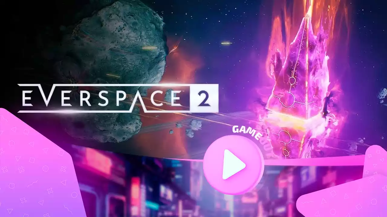 Космический корабль Everspace 2 в бою
