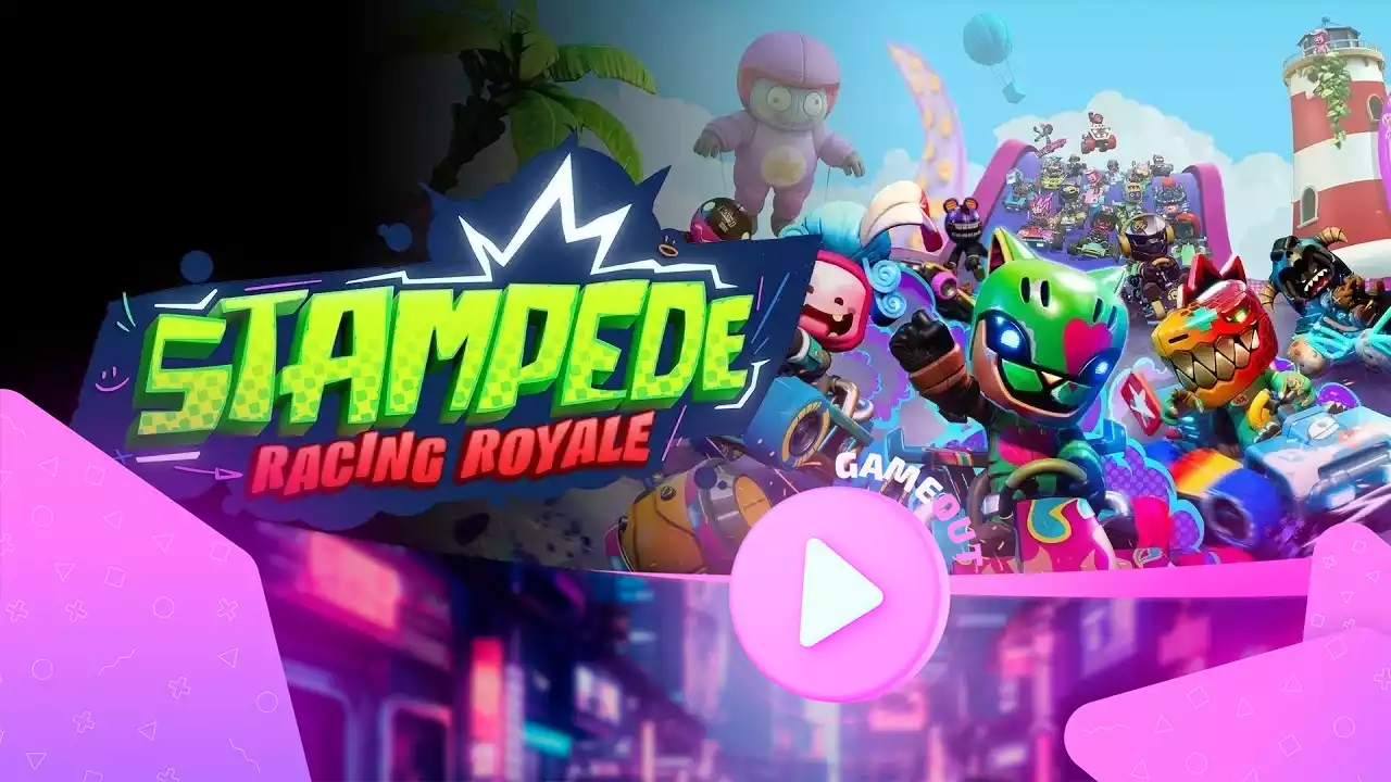 Геймплей Stampede: Racing Royale с ID@Xbox