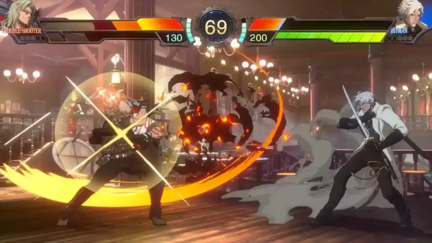 DNF Duel game screenshot 5 Мгновенный момент из DNF Duel, где один удар решает все.