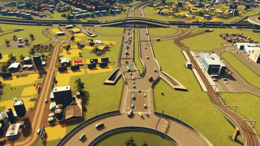 Дороги cities skylines