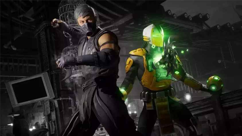 Скорпион против Сайракса в Mortal Kombat
