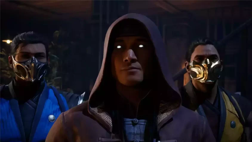 Групповой портрет персонажей Mortal Kombat