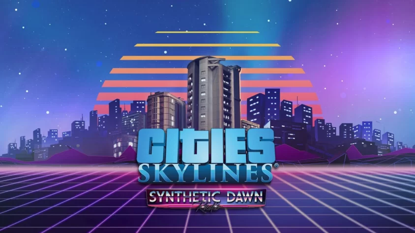 Synthetic Dawn Radio cities skyline
