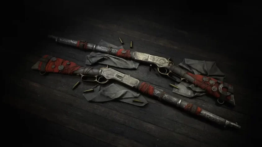 Tarnished Record - уникальный винтовка Winfield M1876 Centennial в Hunt: Showdown