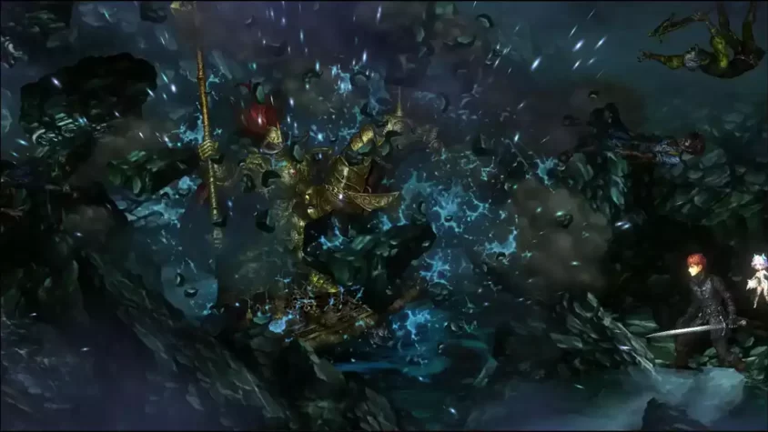 Героический бой с боссом в Astra: Knights of Veda