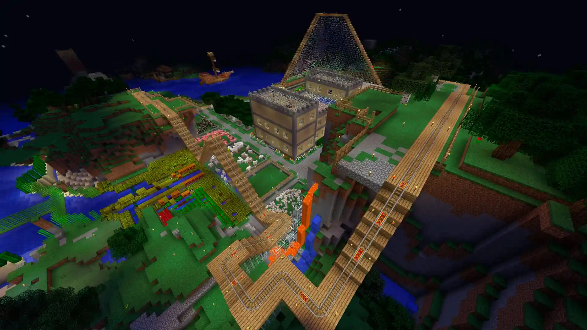 Minecraft game screenshot 1