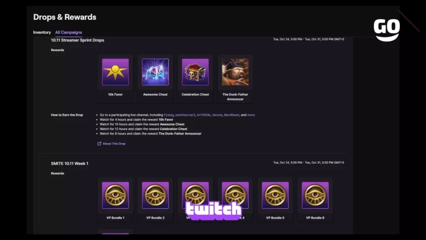 10.11 Streamer Sprint Drops 10.11 Streamer Sprint Drops