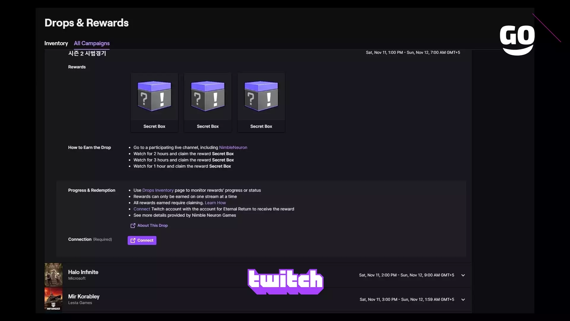 Twitch Drops: сезон 2 испытаний для Eternal Return