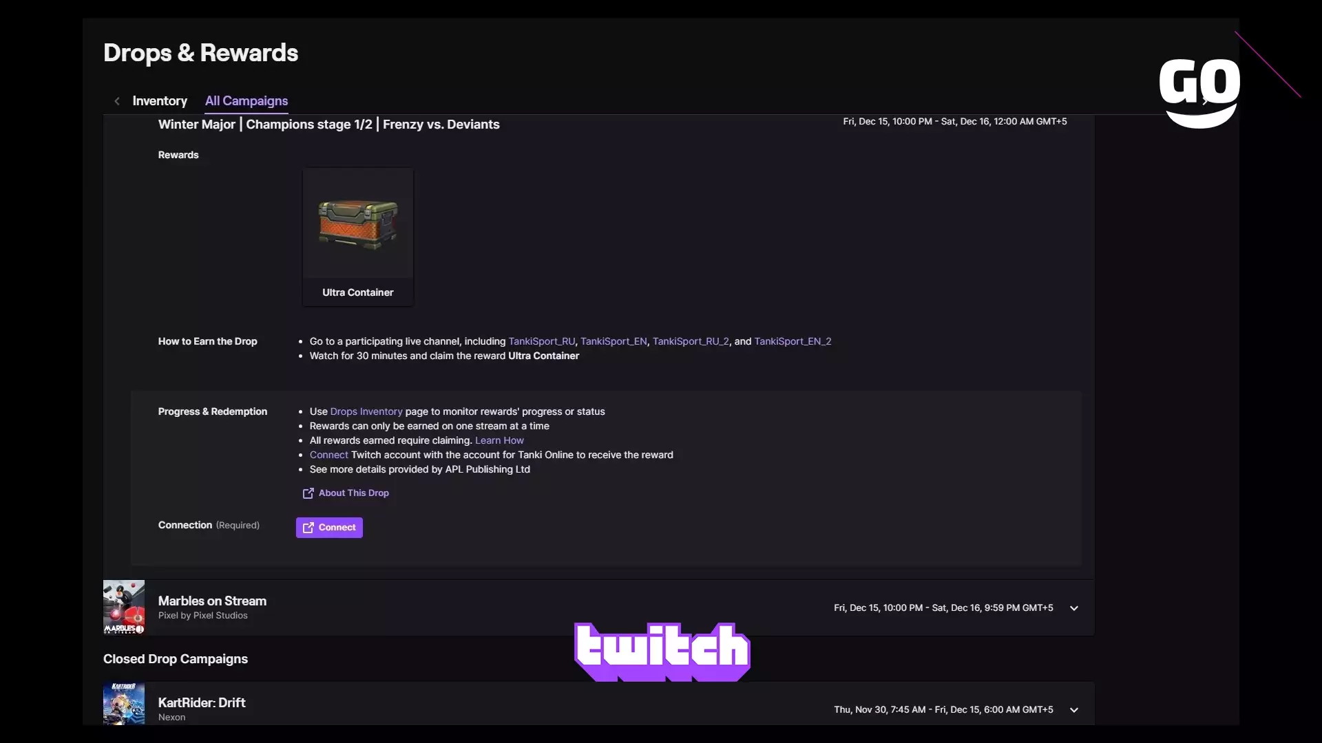 Зимние Подарки Twitch: Стадия Чемпионов | Frenzy против Deviants в Tanki Online