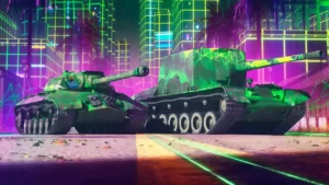 34 набор для Wot «Retrofale». Ретроволны World of Tanks. Июнь. 2022