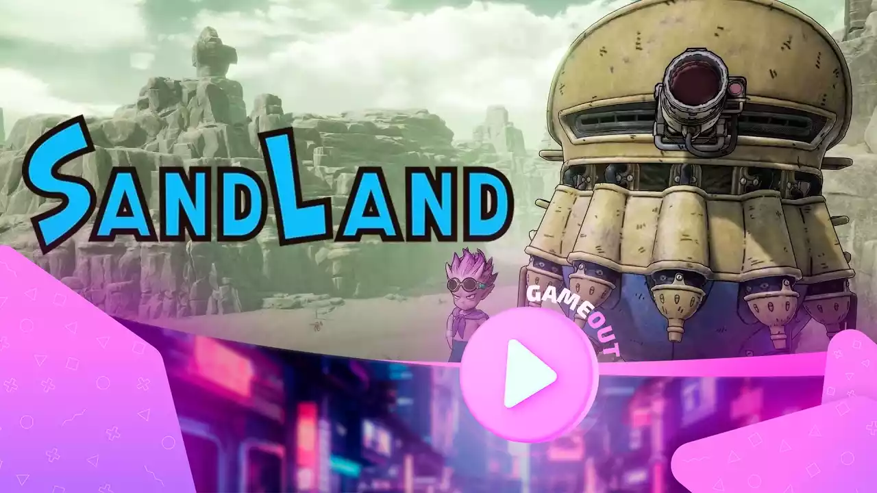 Sand Land: официальный трейлер ховертанка