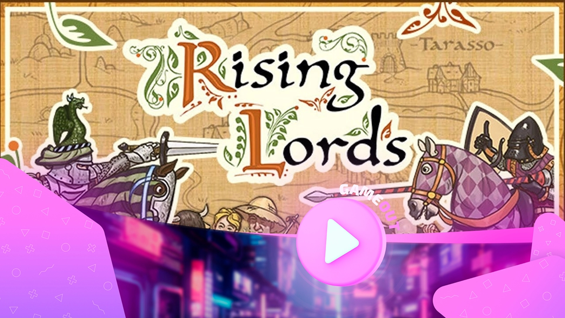 Rising Lords: Выходит официальный трейлер игры со стратегией средневековья