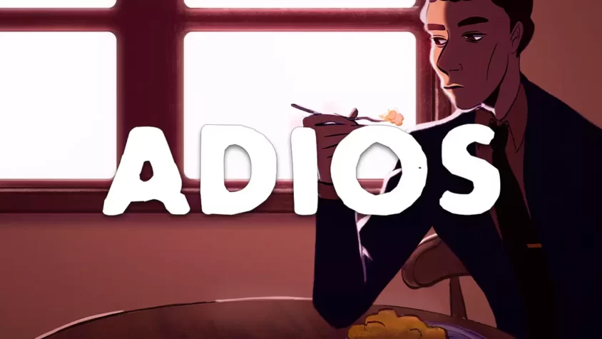 Adios game cover