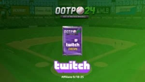 Twitch Drops: Affiliate 9/18-25 для Out of the Park Baseball 24