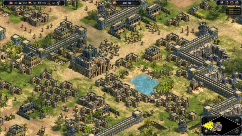Строительство империи майя в Age of Empires Развитие города майя в Age of Empires