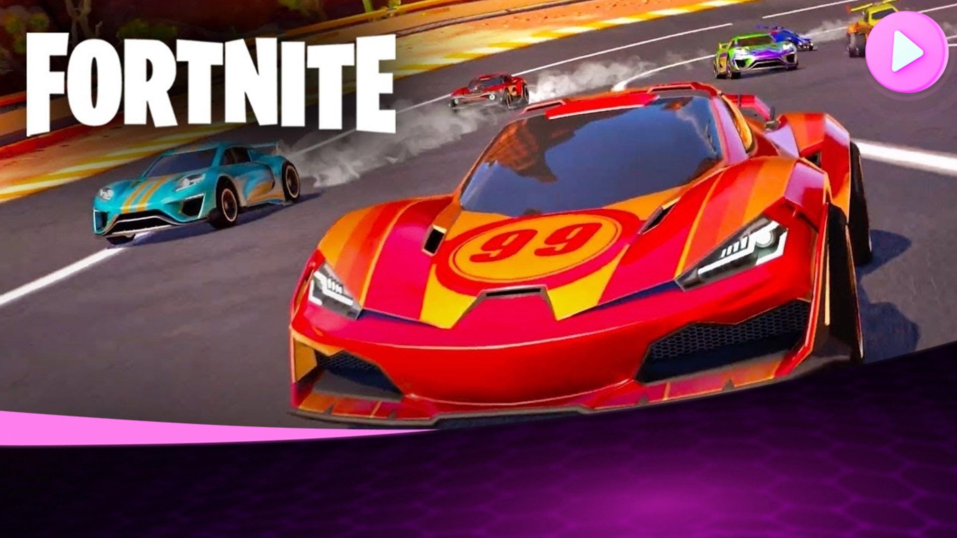 «Fortnite» представляет Rocket Racing: Новый уровень гонок с элементами «Rocket League»